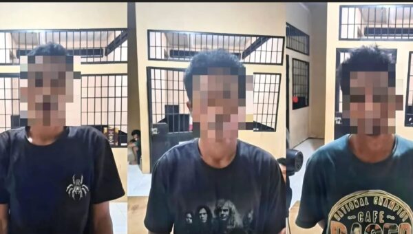 Tiga Penjarah Rumah Korban Kebakaran di Pontianak Ditangkap.