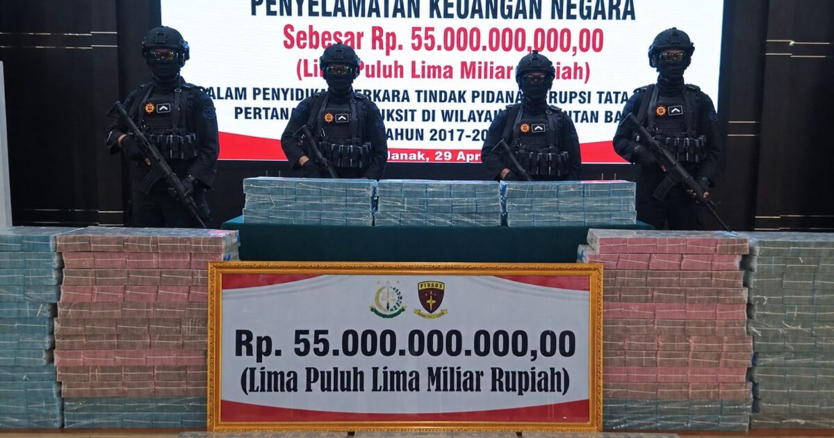 Kejati Kalbar Selamatkan Rp170 Miliar dari Kasus Bauksit