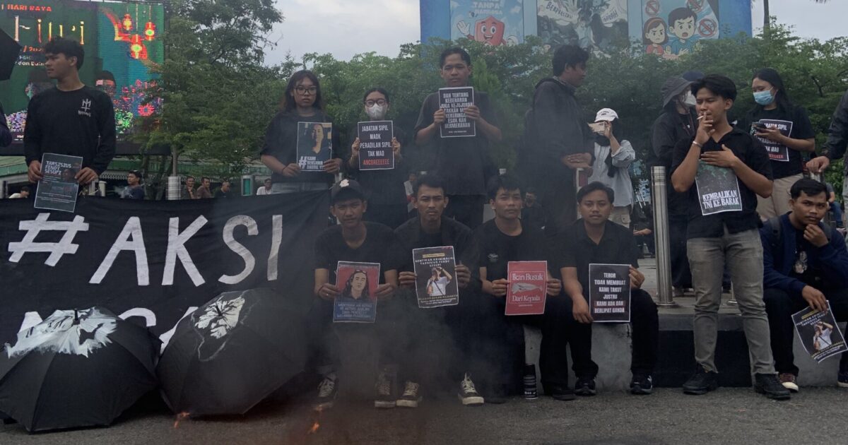 ​Aksi KORAMEL: Tuntut Supremasi Sipil & Keadilan Aktivis