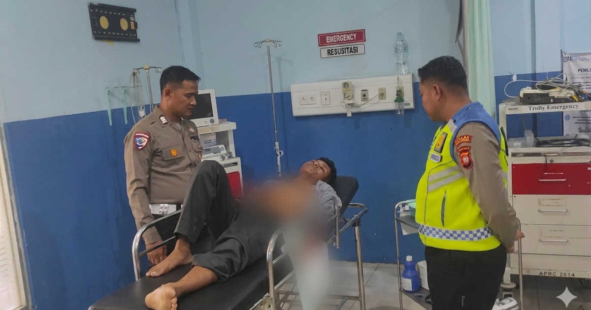 Motor dan Truk CPO Kecelakaan di Jalan Sekadau-Sintang