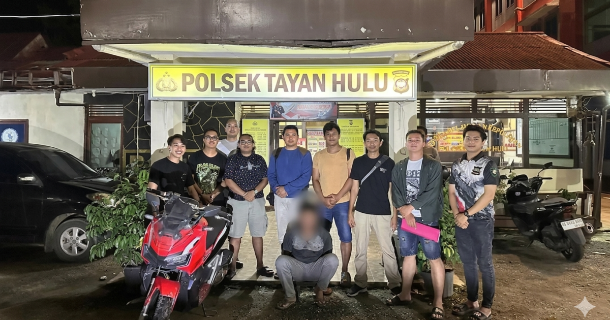 Pria di Sanggau Bawa Kabur Honda ADV Rp27 Juta