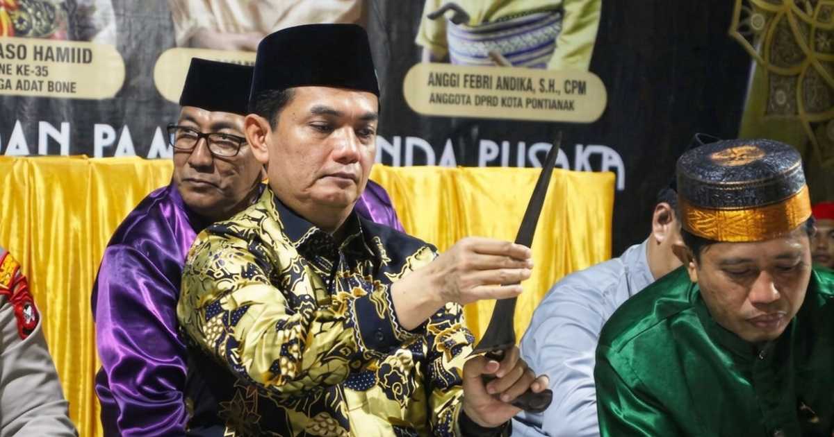 ​Pesona Festival Mattompang Pontianak Rawat Budaya Bugis