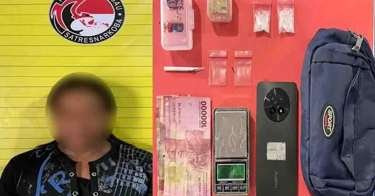 Pria di Kembayan Ditangkap, Polisi Sita 4,42 Gram Sabu