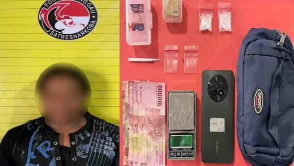 Pria di Kembayan Ditangkap, Polisi Sita 4,42 Gram Sabu