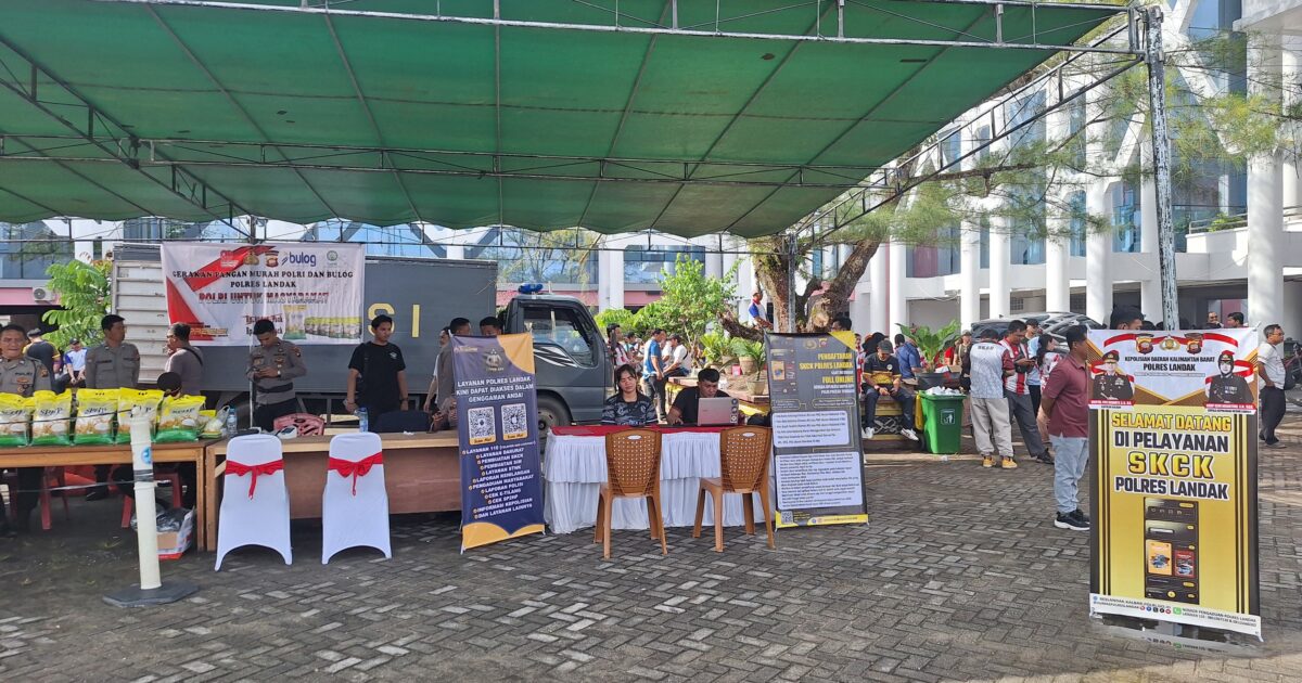 May Day di Landak: Ratusan Buruh Gelar Jalan Santai