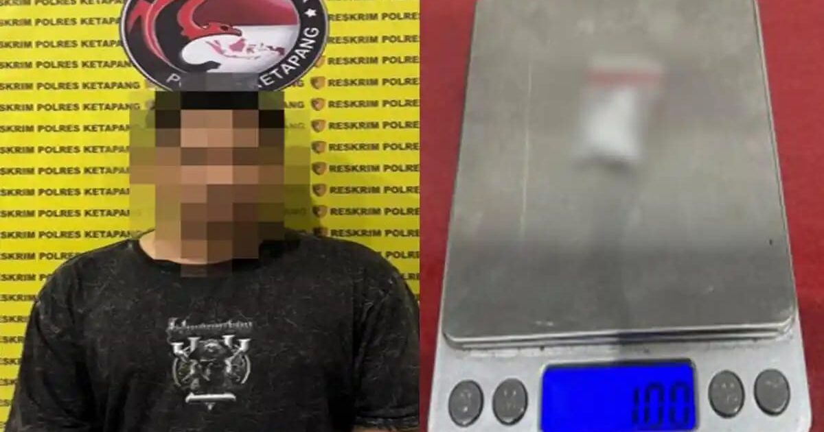Polisi Gerebek Kost di Ketapang, Pria Ditangkap dengan 1 Gram Sabu