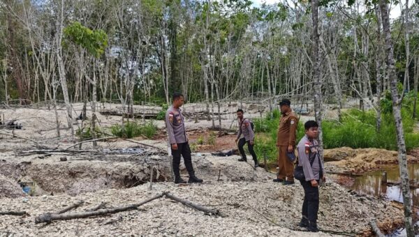 Polsek Silat Hilir Pastikan Tak Ada Aktivitas PETI di Perigi