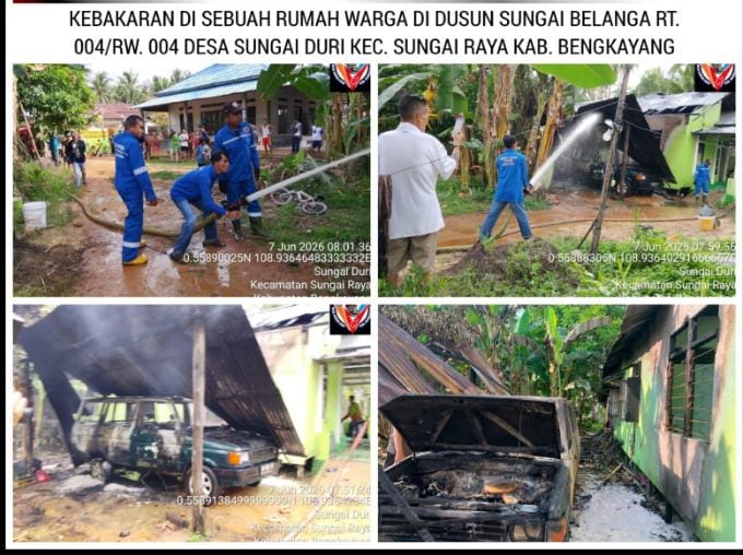 Kebakaran Rumah di Sungai Duri, Anak Alami Luka Bakar