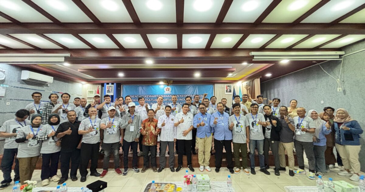 PWI Pusat dan Pemprov Kalbar Perkuat Sinergi, OKK PWI Kalbar Jadi Momentum Konsolidasi dan Lawan Hoaks