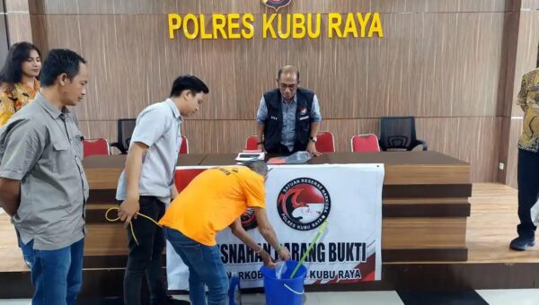 Polres Kubu Raya Musnahkan 50,06 Gram Sabu, Tegas Berantas Narkotika