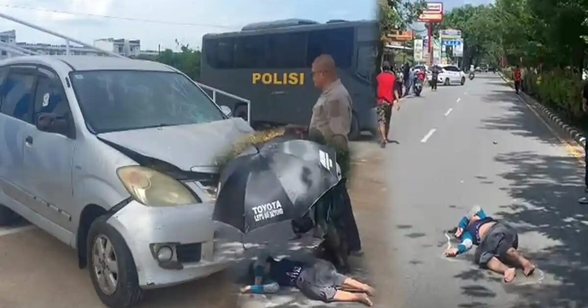 Avanza Tabrak Motor di Arteri Supadio, 2 Wanita Luka