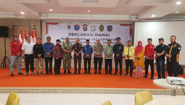 Jelang Pilkades 2026, Kapuas Hulu Deklarasi Damai