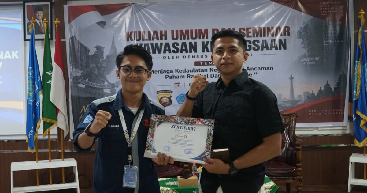 POLTEK AISYIYAH PONTIANAK GANDENG DENSUS 88 AT POLRI GELAR SEMINAR WAWASAN KEBANGSAAN, BENTENGI MAHASISWA DARI RADIKALISMEPONTIANAK