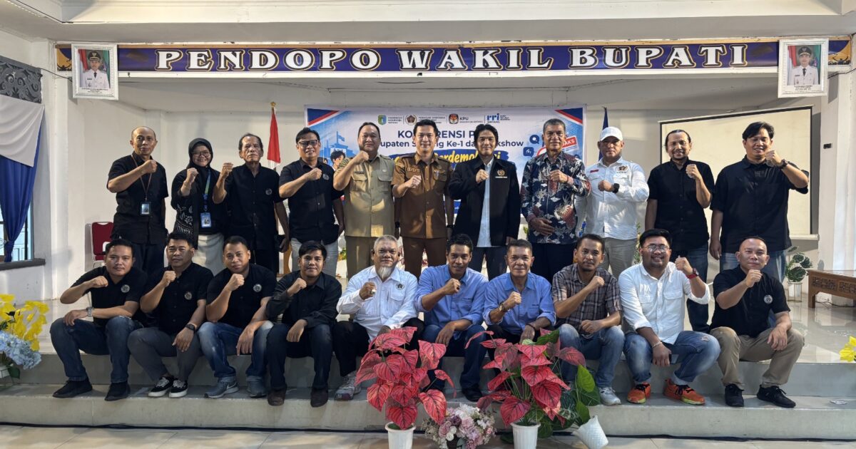 Sah! Taufik Terpilih Aklamasi Ketua PWI Sintang Masa Bakti 2026-2029